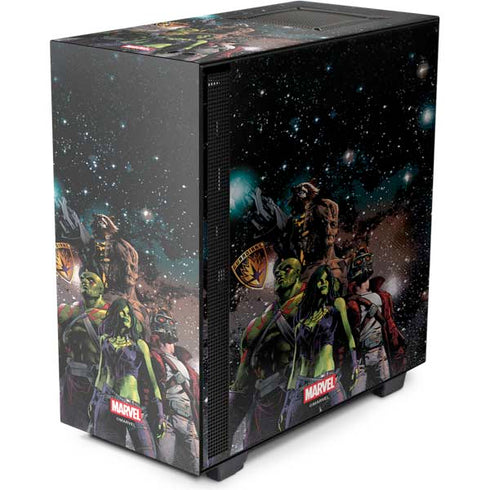 Marvel Guardians of the Galaxy Cosmic Unity NZXT H510 Compact ATX Mid-Tower Case Skin