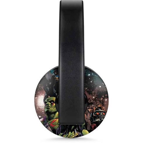 Marvel Guardians of the Galaxy Cosmic Unity PlayStation 4 Gold Wireless Headset Skin