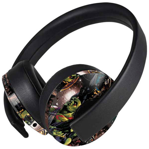 Marvel Guardians of the Galaxy Cosmic Unity PlayStation 4 Gold Wireless Headset Skin