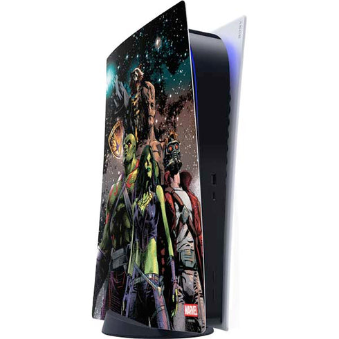 Marvel Guardians of the Galaxy Cosmic Unity PS5 Digital Edition Console Skin