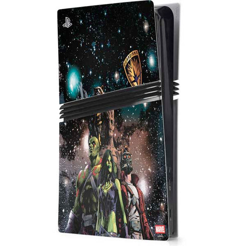 Marvel Guardians of the Galaxy Cosmic Unity PS5 Pro Console Skin