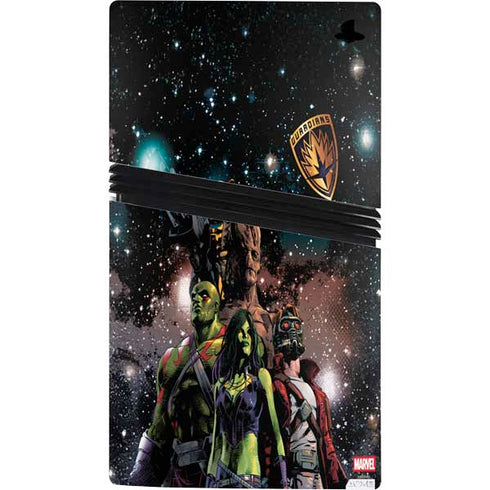 Marvel Guardians of the Galaxy Cosmic Unity PS5 Pro Console Skin