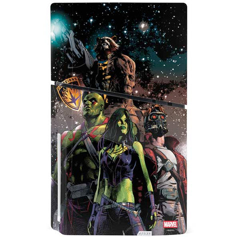 Marvel Guardians of the Galaxy Cosmic Unity PS5 Slim Disk Bundle Skin