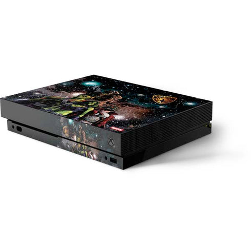 Marvel Guardians of the Galaxy Cosmic Unity Xbox One X Console Skin