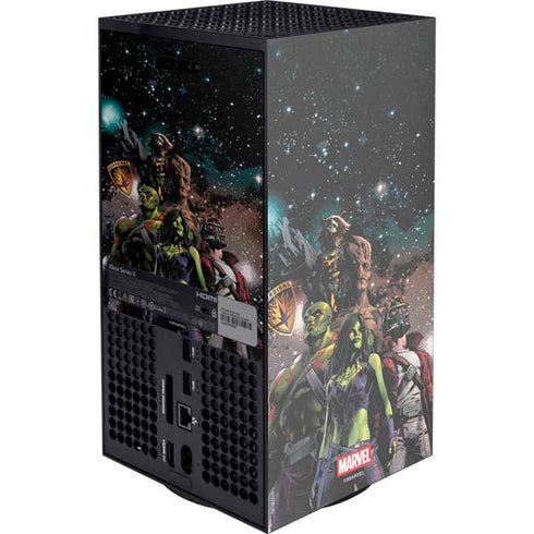 Marvel Guardians of the Galaxy Cosmic Unity XBox Series X Digital Edition Console Skin