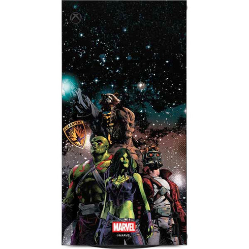 Marvel Guardians of the Galaxy Cosmic Unity XBox Series X Digital Edition Console Skin