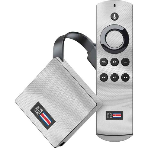 Costa Rica Soccer Flag Amazon Fire TV Skin