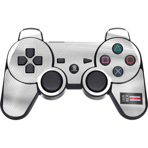 Costa Rica Soccer Flag PS3 Dual Shock wireless controller Skin
