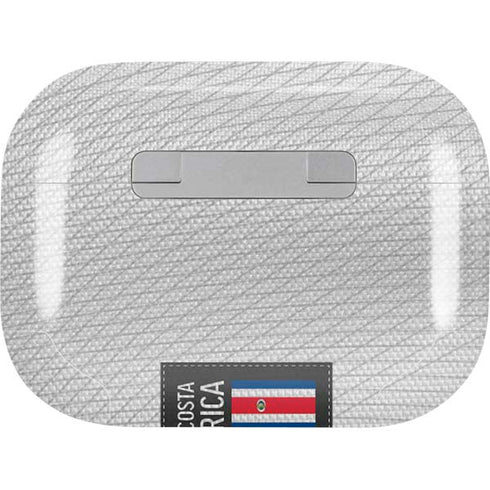 Costa Rica Soccer Flag AirPods Skins