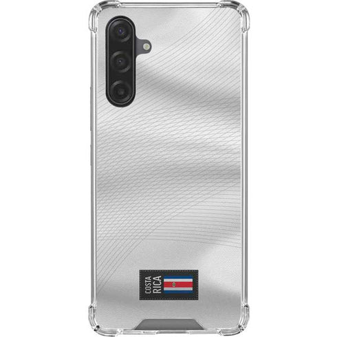 Costa Rica Soccer Flag Galaxy A17 Clear Case