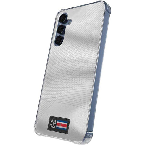 Costa Rica Soccer Flag Galaxy A35 5G Clear Case