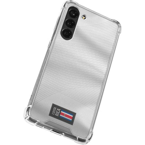 Costa Rica Soccer Flag Galaxy S24 FE Clear Case