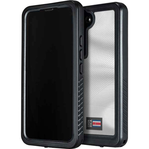 Costa Rica Soccer Flag Galaxy S24 Plus Waterproof Case