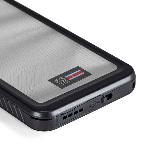 Costa Rica Soccer Flag Galaxy S24 Plus Waterproof Case