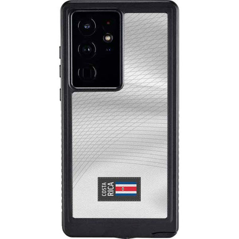Costa Rica Soccer Flag Galaxy S24 Ultra Waterproof Case