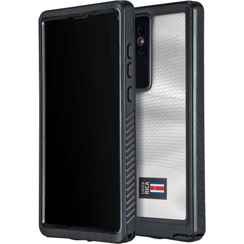 Costa Rica Soccer Flag Galaxy S24 Ultra Waterproof Case