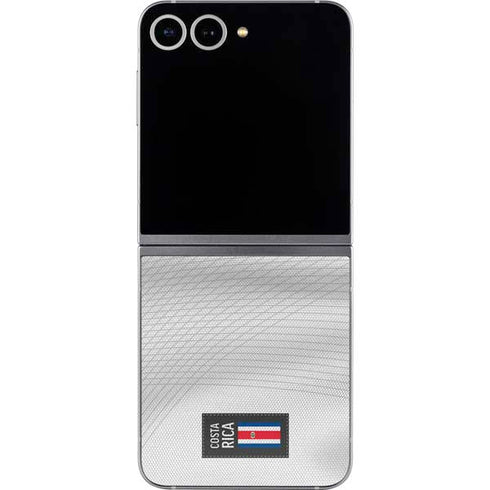 Costa Rica Soccer Flag Galaxy Z Flip6 Skin