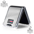 Costa Rica Soccer Flag Galaxy Z Flip6 Clear Case