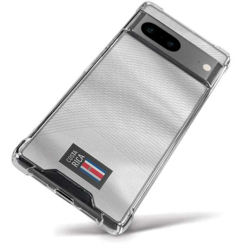 Costa Rica Soccer Flag Google Pixel 8a Clear Case