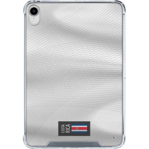 Costa Rica Soccer Flag iPad 11th Gen (2025) Clear Case
