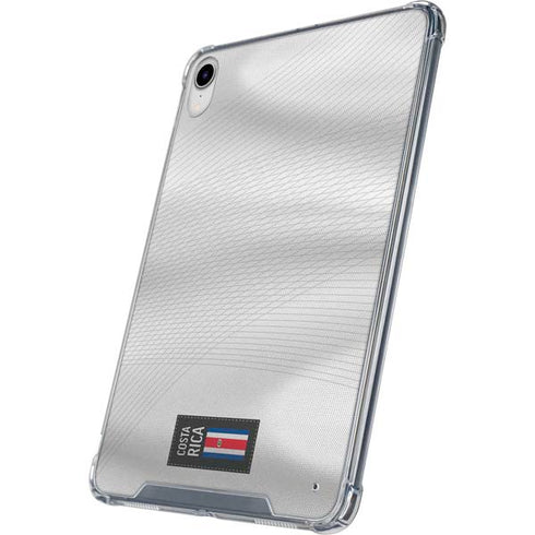 Costa Rica Soccer Flag iPad 11th Gen (2025) Clear Case