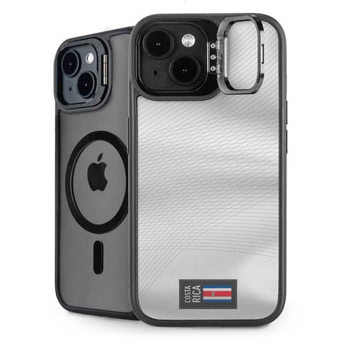 Costa Rica Soccer Flag iPhone 15 Plus Kickstand Case