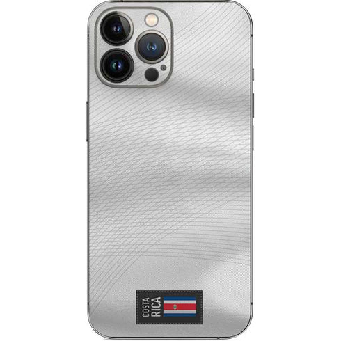 Costa Rica Soccer Flag iPhone 15 Pro Max Skin