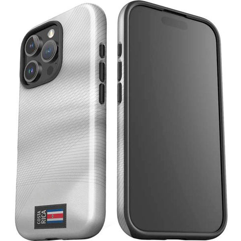 Costa Rica Soccer Flag iPhone 16 Pro Impact Case