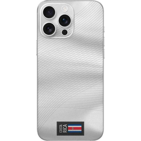 Costa Rica Soccer Flag iPhone 16 Pro Max Skin