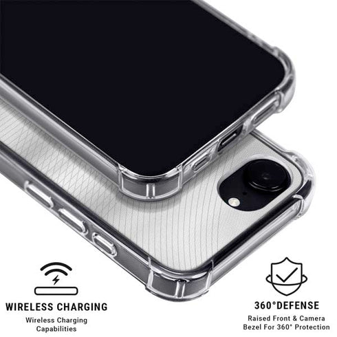 Costa Rica Soccer Flag iPhone 16e Clear Case