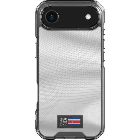 Costa Rica Soccer Flag iPhone 17 Air Clear Case