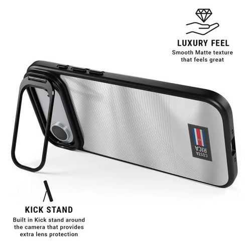 Costa Rica Soccer Flag iPhone 17 Air Kickstand Case