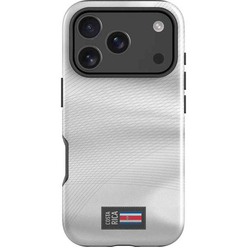 Costa Rica Soccer Flag iPhone 17 Pro Impact Case