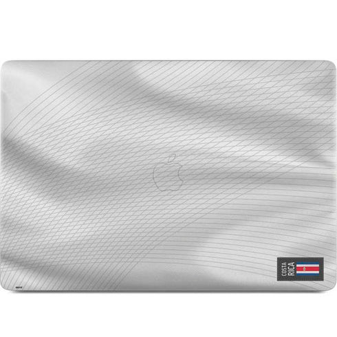 Costa Rica Soccer Flag MacBook Skins