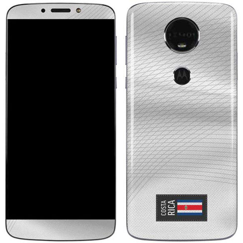 Costa Rica Soccer Flag Moto E5 Plus Skin
