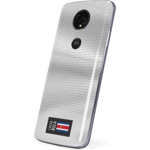Costa Rica Soccer Flag Moto E5 Plus Skin