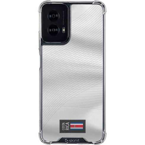 Costa Rica Soccer Flag Moto G Power 5G (2024) Clear Case