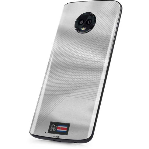 Costa Rica Soccer Flag Moto G6 Skin
