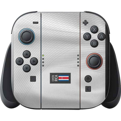 Costa Rica Soccer Flag Nintendo Switch 2 (2025) with Joy-Con Skin
