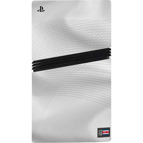 Costa Rica Soccer Flag PS5 Pro Disk Console Skin