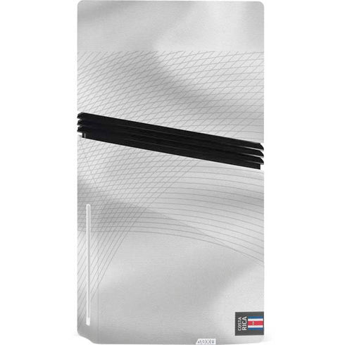 Costa Rica Soccer Flag PS5 Pro Disk Console Skin
