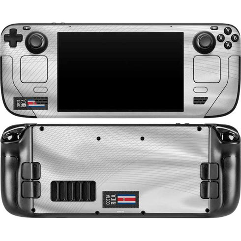 Costa Rica Soccer Flag Steam Deck Handheld Gaming Computer OLED Skin