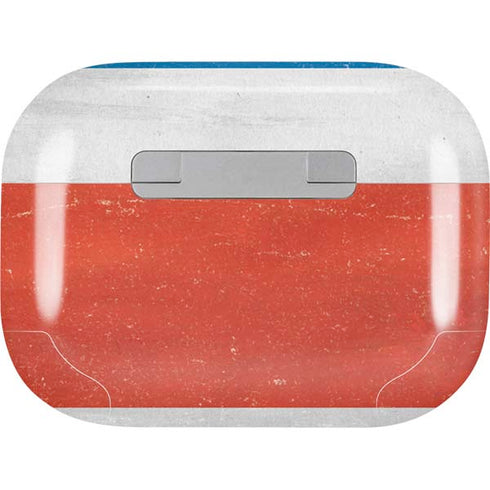 Costa Rican Flag Distressed AirPods Skins