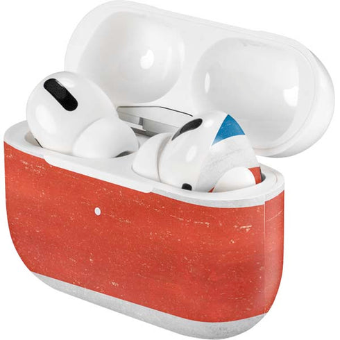 Costa Rican Flag Distressed AirPods Skins