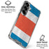Costa Rican Flag Distressed Galaxy S26 Clear Case