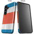 Costa Rican Flag Distressed Galaxy S26 Plus Impact Case