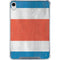 Costa Rican Flag Distressed iPad 11th Gen (2025) Clear Case
