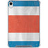 Costa Rican Flag Distressed iPad 11th Gen (2025) Clear Case