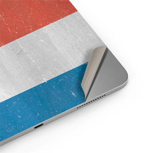 Costa Rican Flag Distressed Apple iPad Air Skin