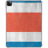 Costa Rican Flag Distressed iPad Pro 11in (2024) Clear Case